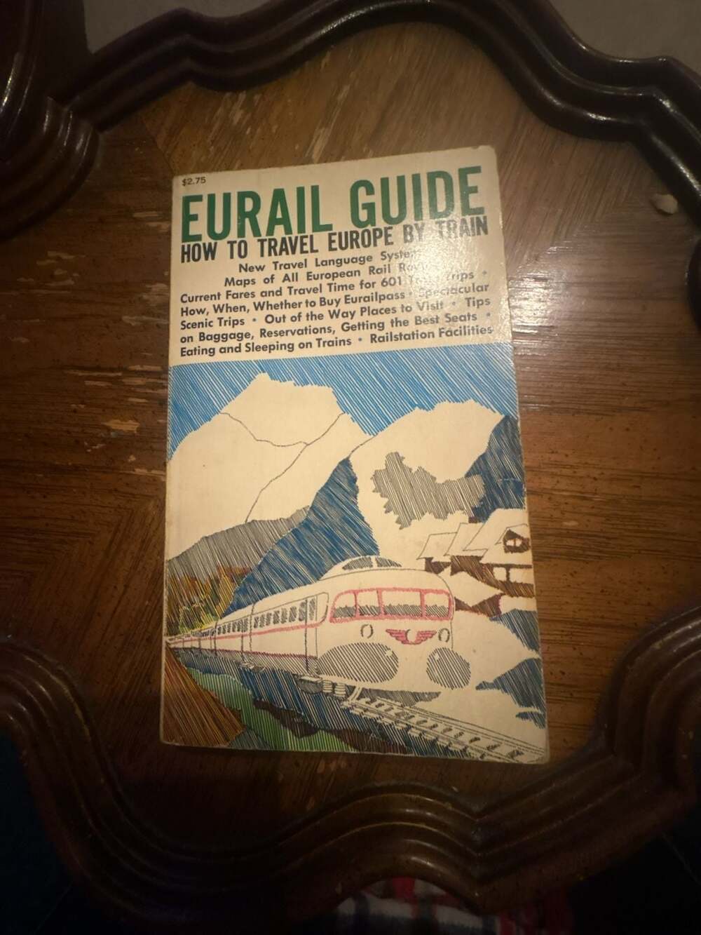Eurail Guide How To Travel Europe By Train Vintage Paperback Book